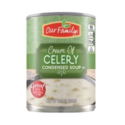 Our Family Cream Of Celery Condensed Soup - 10.5 oz