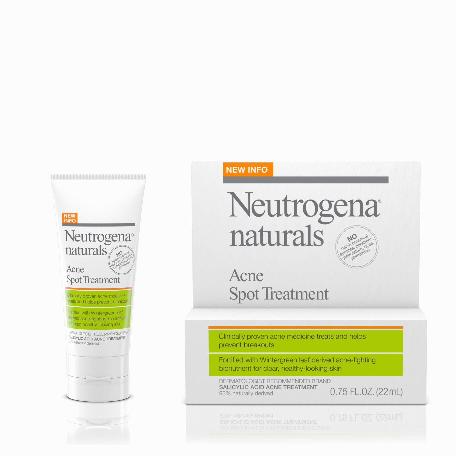 slide 2 of 5, NEUTROGENA Naturals Acne Spot Treatment, .75 Oz, 0.75 fl oz