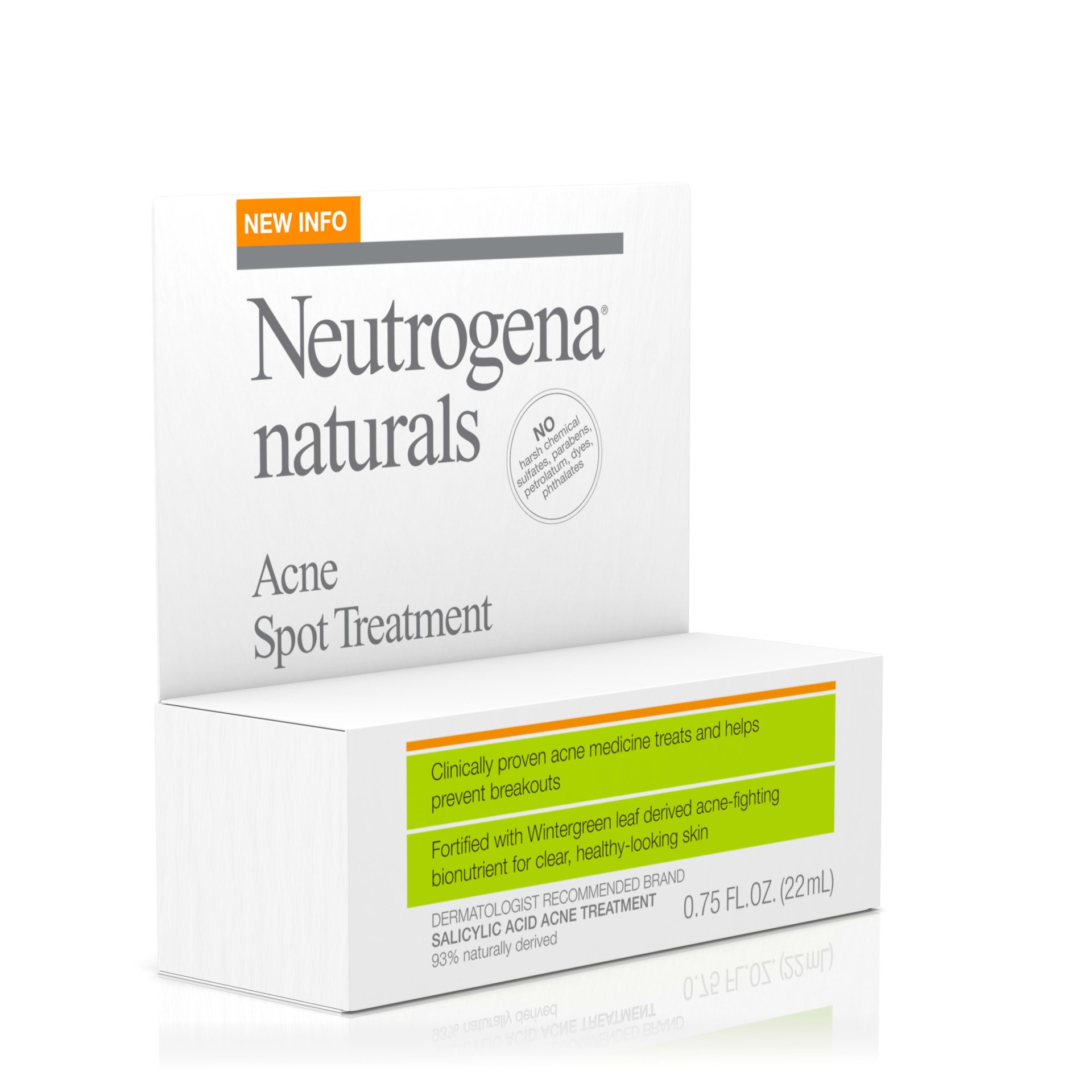 slide 4 of 5, NEUTROGENA Naturals Acne Spot Treatment, .75 Oz, 0.75 fl oz