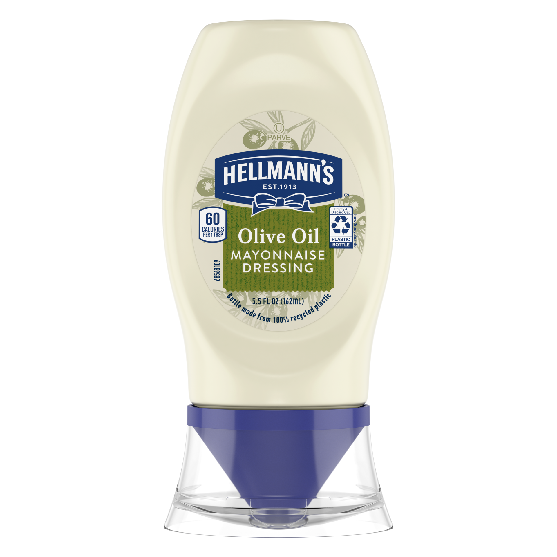 slide 4 of 4, Hellmann's Mayonnaise Dressing with Olive Oil, 5.5 oz, 5.5 oz