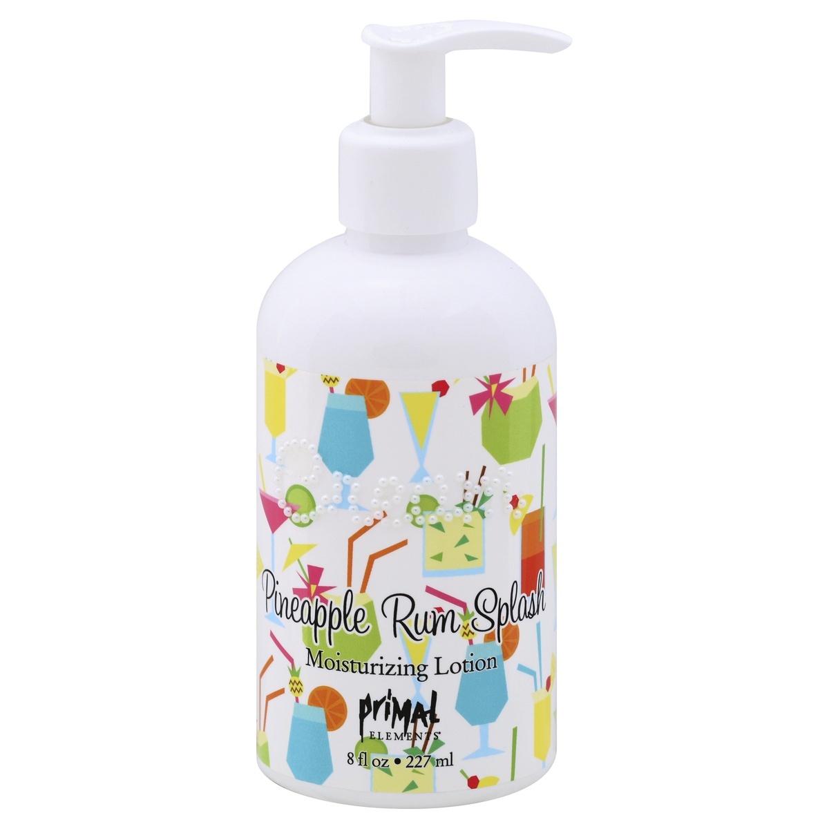 slide 1 of 1, Primal Elements Cream Pineapple Rum Splash Lotion,