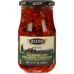 Alessi Julienne Sundried Tomatoes, 12 oz