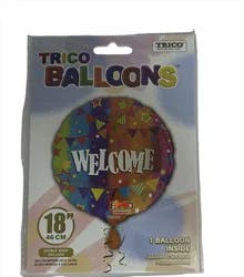 Trico 18 Welcome Foil Balloon - Assorted
