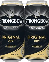 Strongbow Original Hard Ciders 4 - 16.9 fl oz Cans