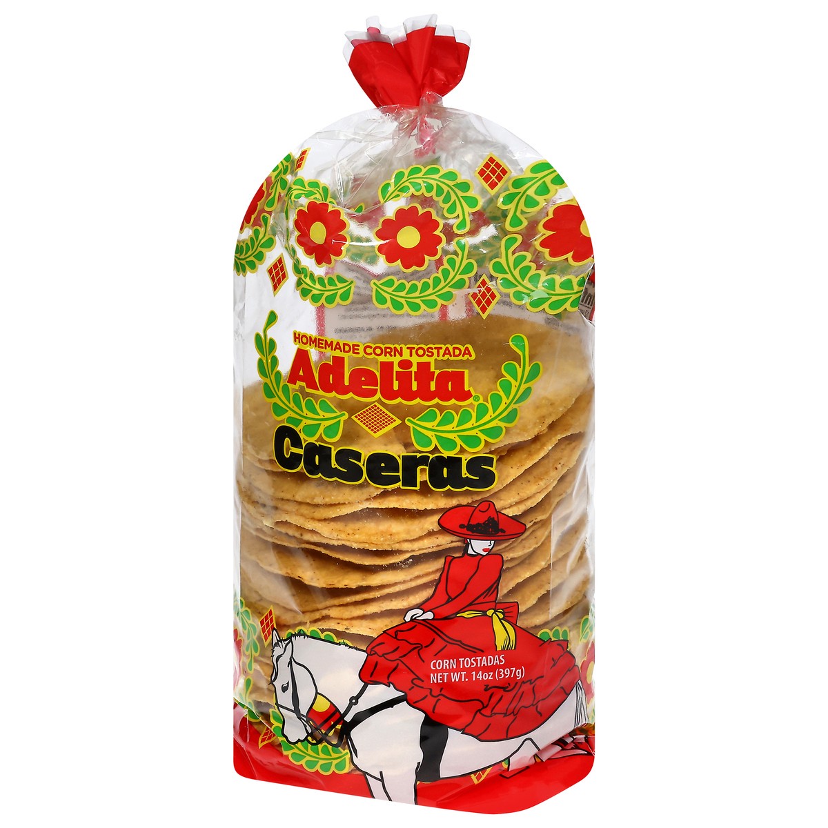 slide 3 of 4, Charras Adelita Homemade Tostada, 11.4 oz