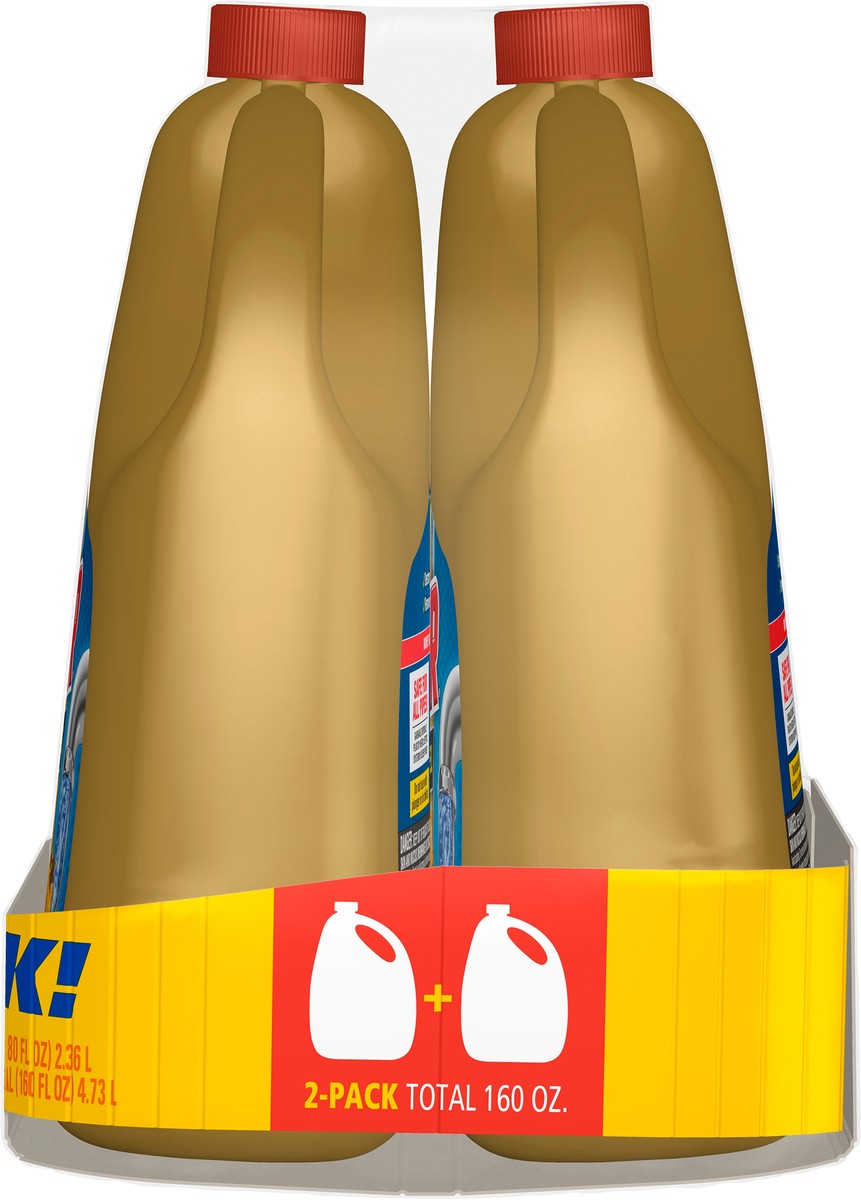 slide 6 of 6, Liquid-Plumr Pro-Strength Clog Destroyer Gel 2 - 2.5 qt Bottles, 2 ct