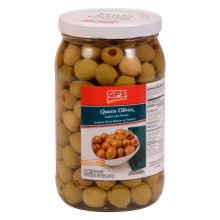 slide 1 of 1, GFS Stuffed Queen Olives, 64 oz