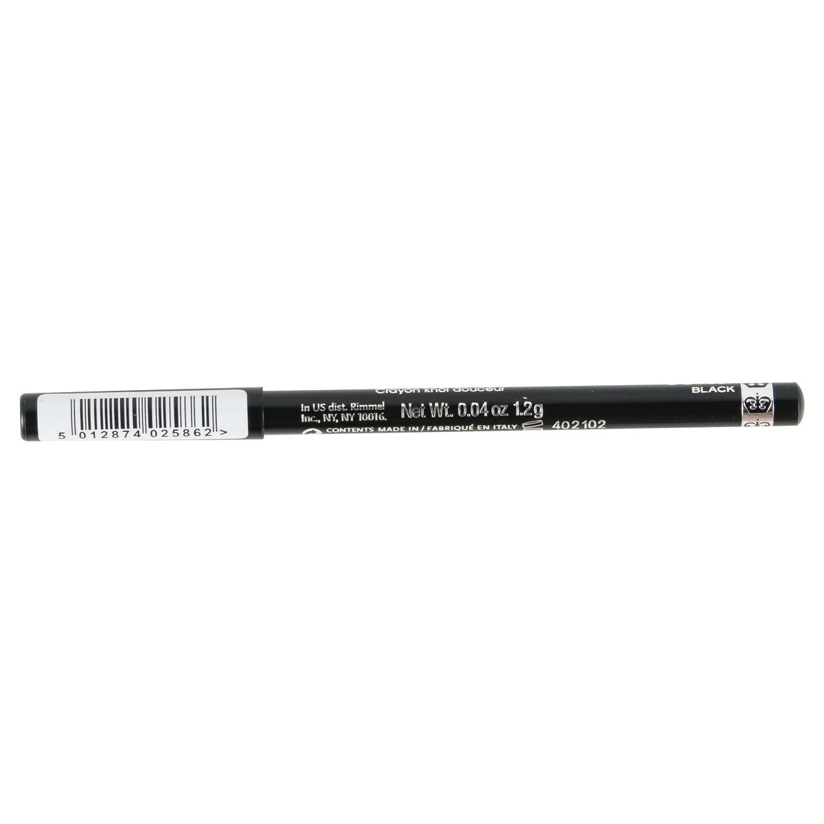 slide 9 of 13, Rimmel Soft Kohl Eyeliner Pencil, Jet Black,, 1 ct