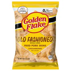 Golden Flake Old Fashioned Pork Skins 4 oz