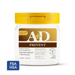 A+D Original Diaper Rash Ointment + Skin Protectant Ointment 1 lb