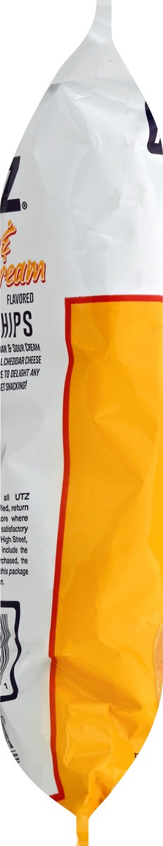 slide 3 of 5, Utz Cheddar & Sour Cream Potato Chips, 2.87 oz