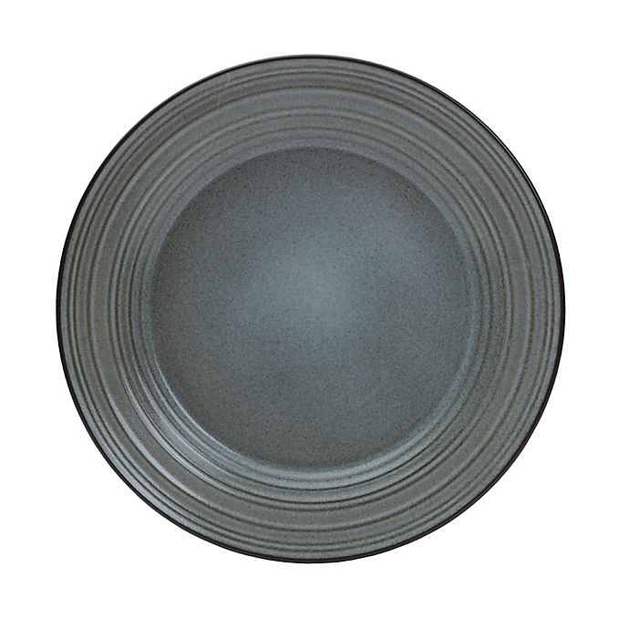 slide 1 of 1, Mikasa Swirl Speckle Dinner Plate - Graphite, 1 ct