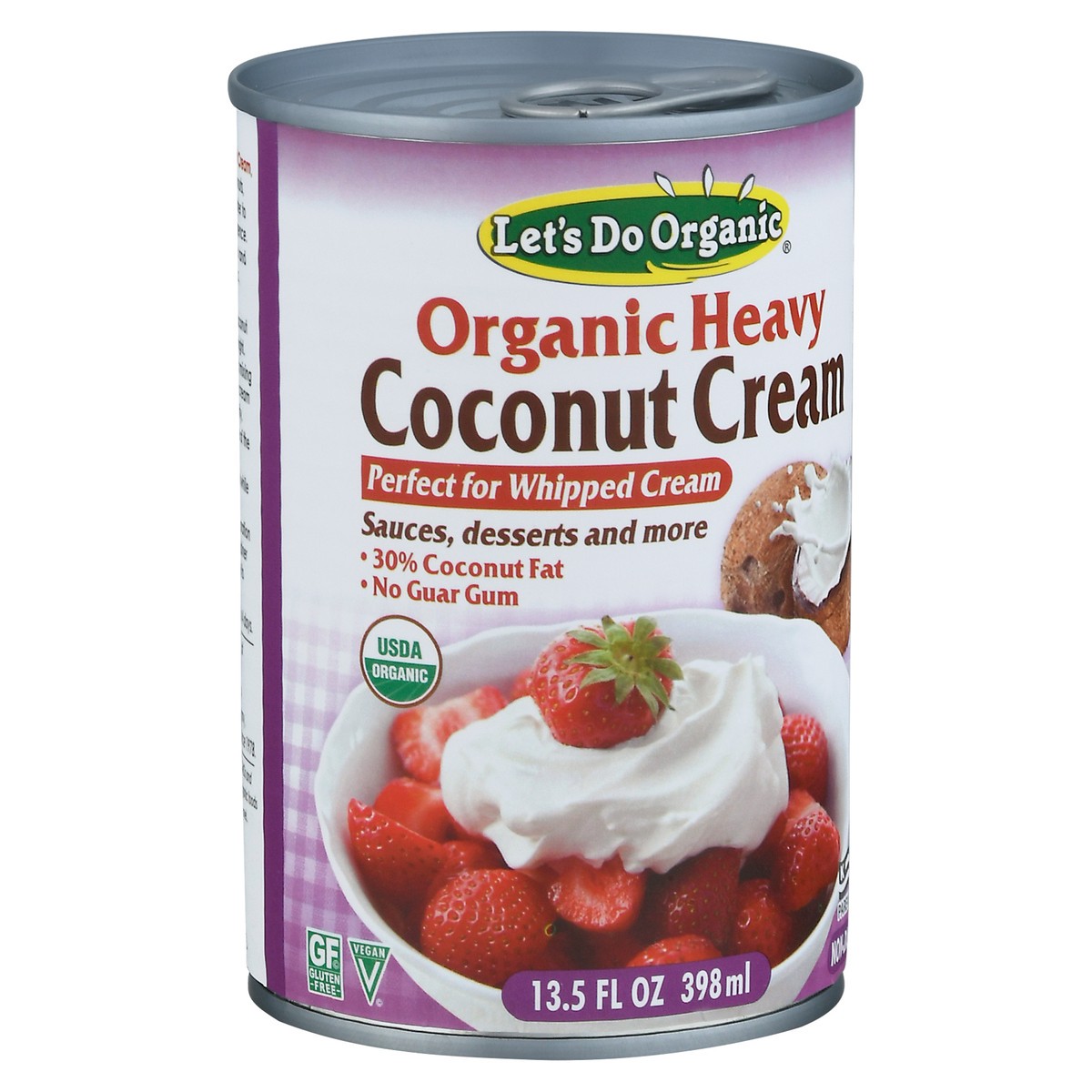 slide 3 of 9, Let's Do Organic Heavy Coconut Cream 13.5 fl oz, 13.5 fl oz