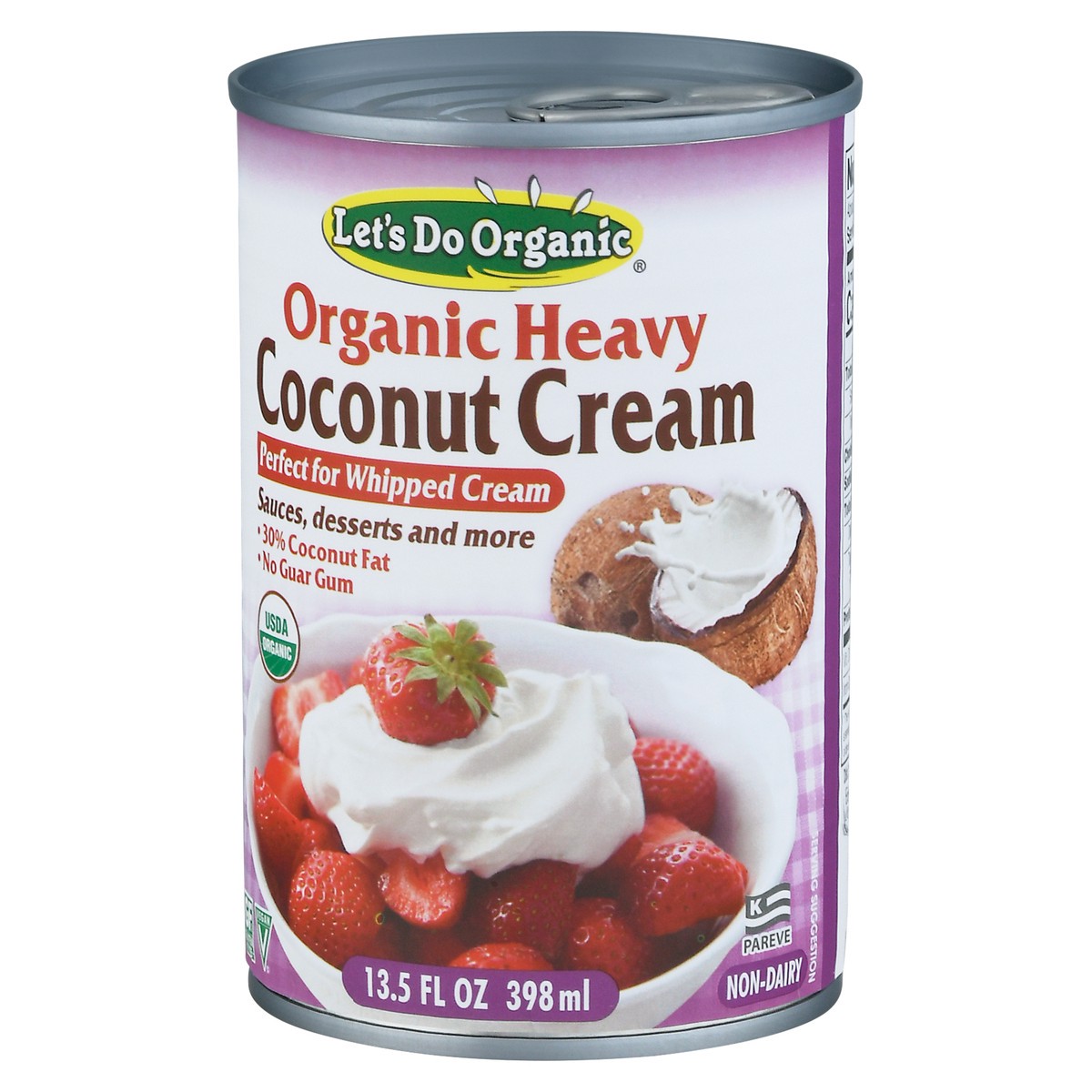 slide 9 of 9, Let's Do Organic Heavy Coconut Cream 13.5 fl oz, 13.5 fl oz