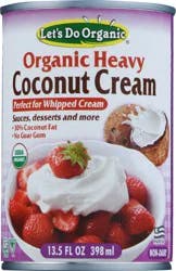 Let's Do Organic Heavy Coconut Cream 13.5 fl oz