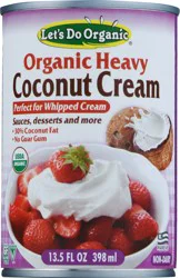 Let's Do Organic Heavy Coconut Cream 13.5 fl oz