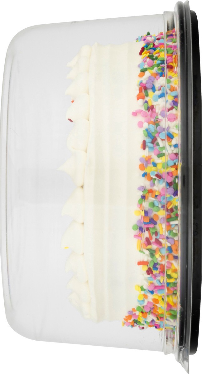 slide 3 of 9, Ukrops 8 Inch Pound Cake with Buttercream Icing/Sprinkles 44 oz, 44 oz