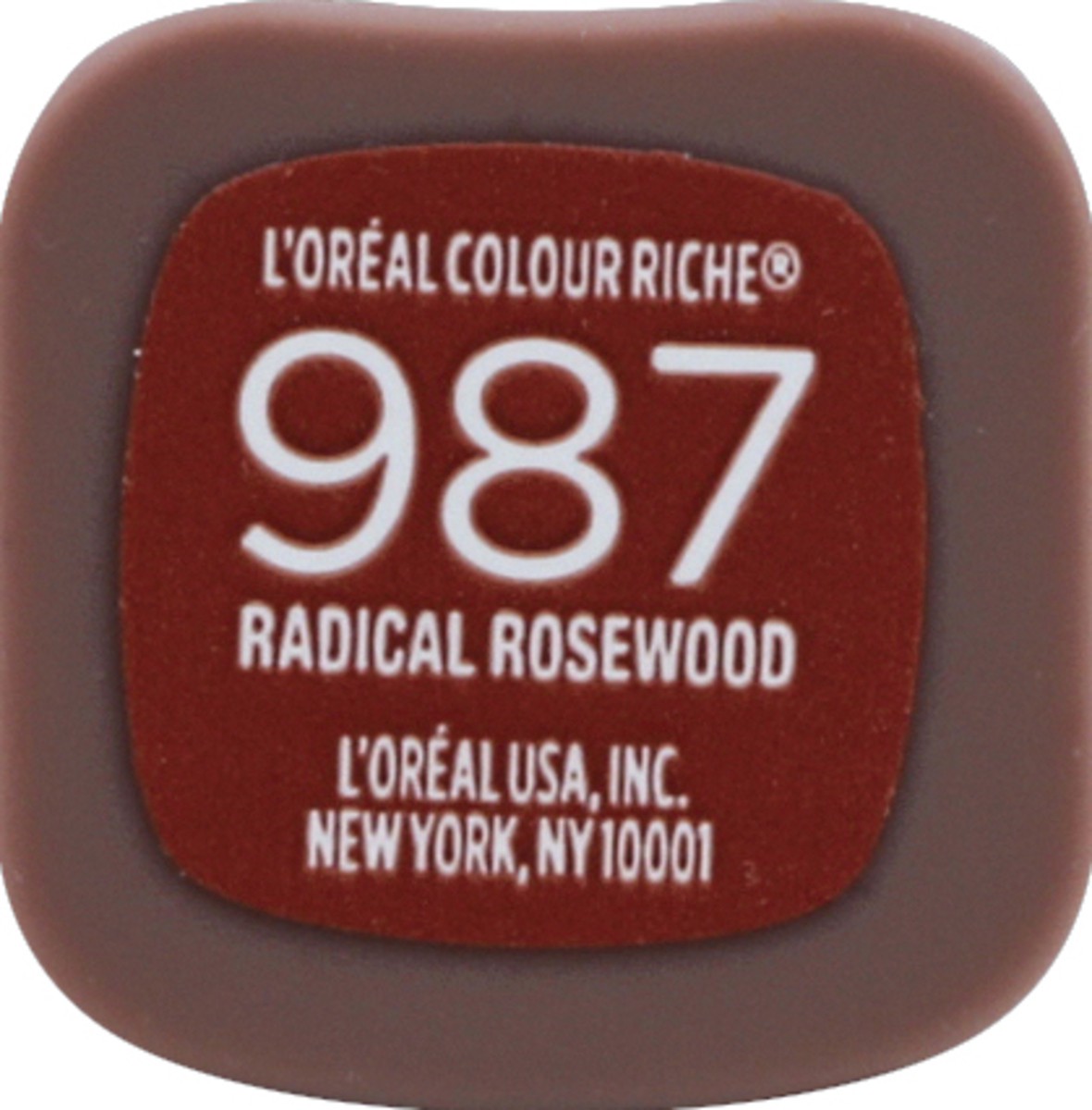 slide 2 of 3, L'Oréal Paris Colour Riche Ultra Matte Highly Pigmented Nude Lipstick, Radical Rosewood, 0.13 oz