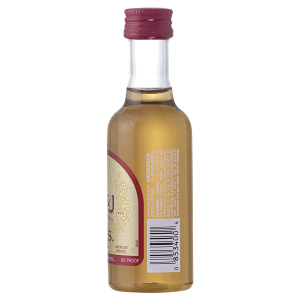 slide 4 of 5, E&J Gold Brandy, 50 ml