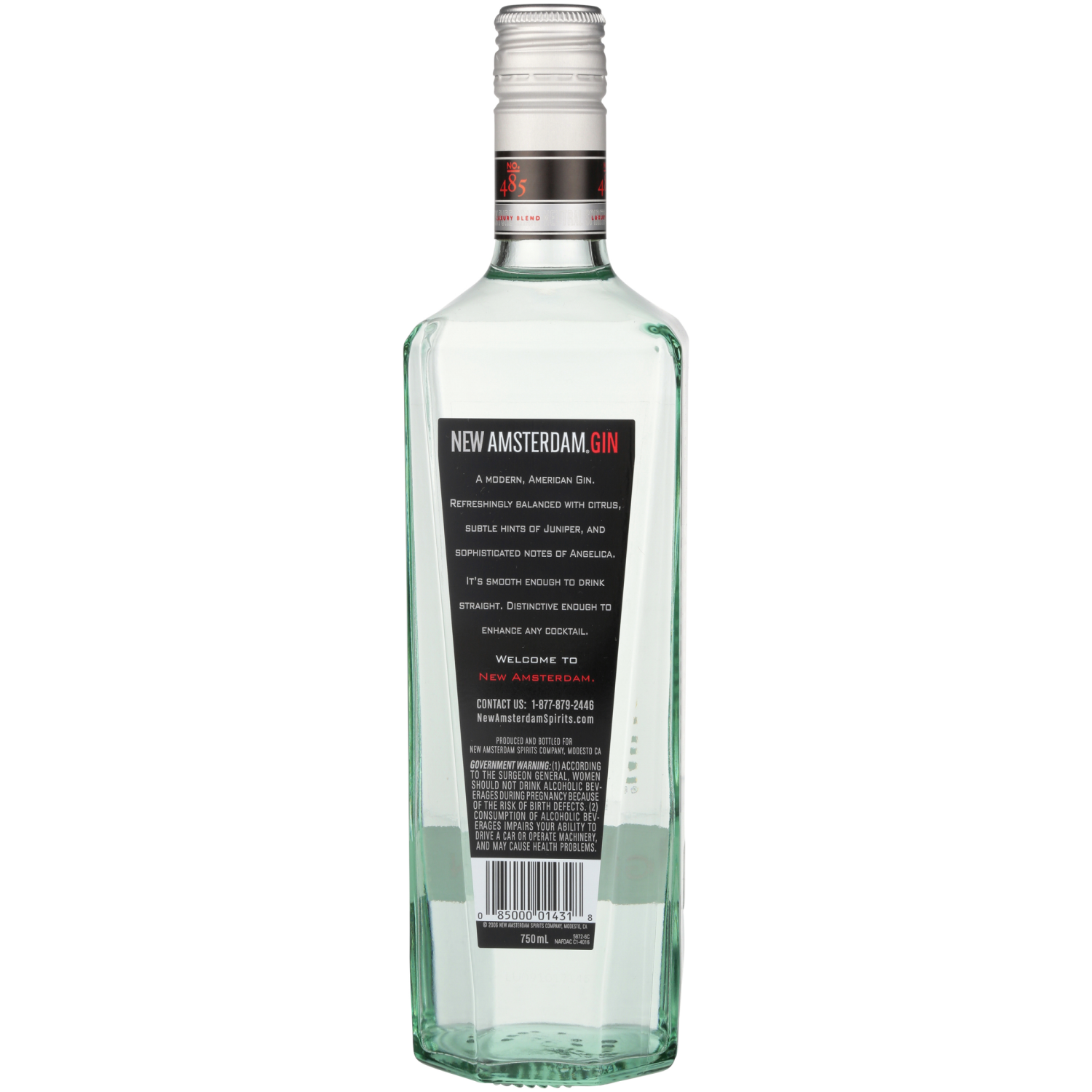 slide 2 of 3, New Amsterdam Gin 750ml, 750 ml