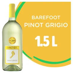 Barefoot Cellars Pinot Grigio White Wine 1.5L Bottle