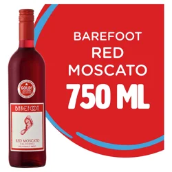 Barefoot Cellars Red Moscato Red Wine 750ml