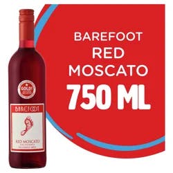 Barefoot Cellars Red Moscato Red Wine 750ml