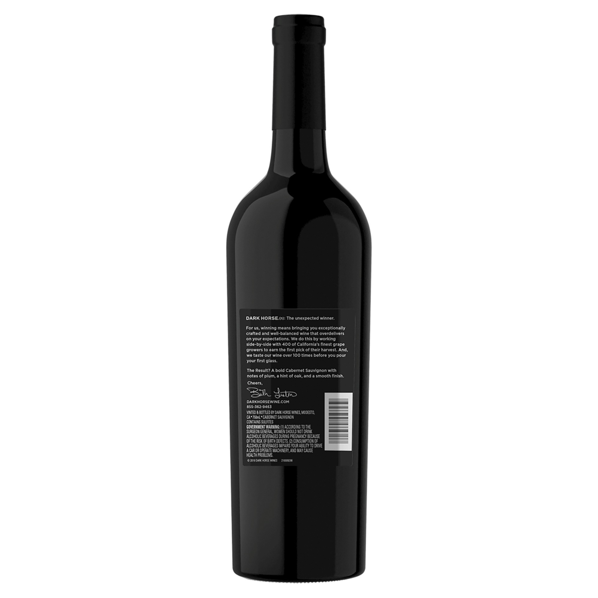 slide 3 of 5, Dark Horse Cabernet Sauvignon Red Wine 750ml, 750 ml