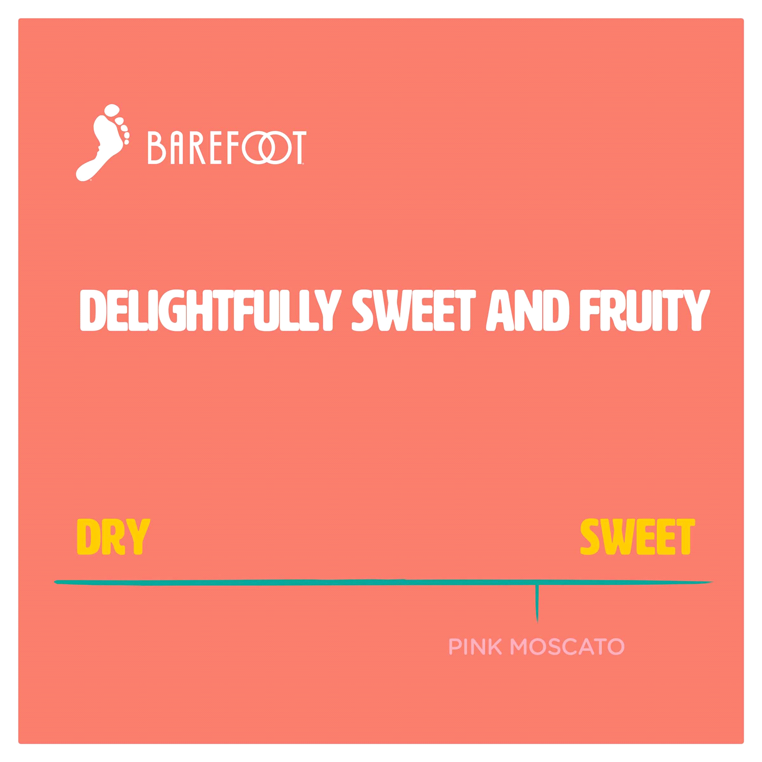 slide 2 of 4, Barefoot Cellars Pink Moscato Wine 750ml, 750 ml