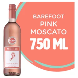 Barefoot Cellars Pink Moscato Wine 750ml