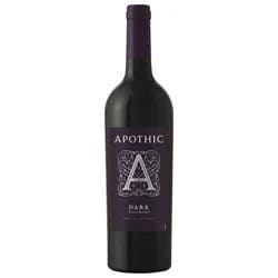 Apothic Dark Red Wine Blend 750ml