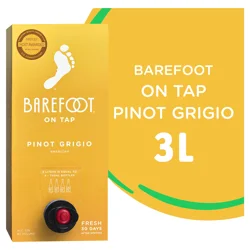 Barefoot Cellars On Tap Pinot Grigio White Wine