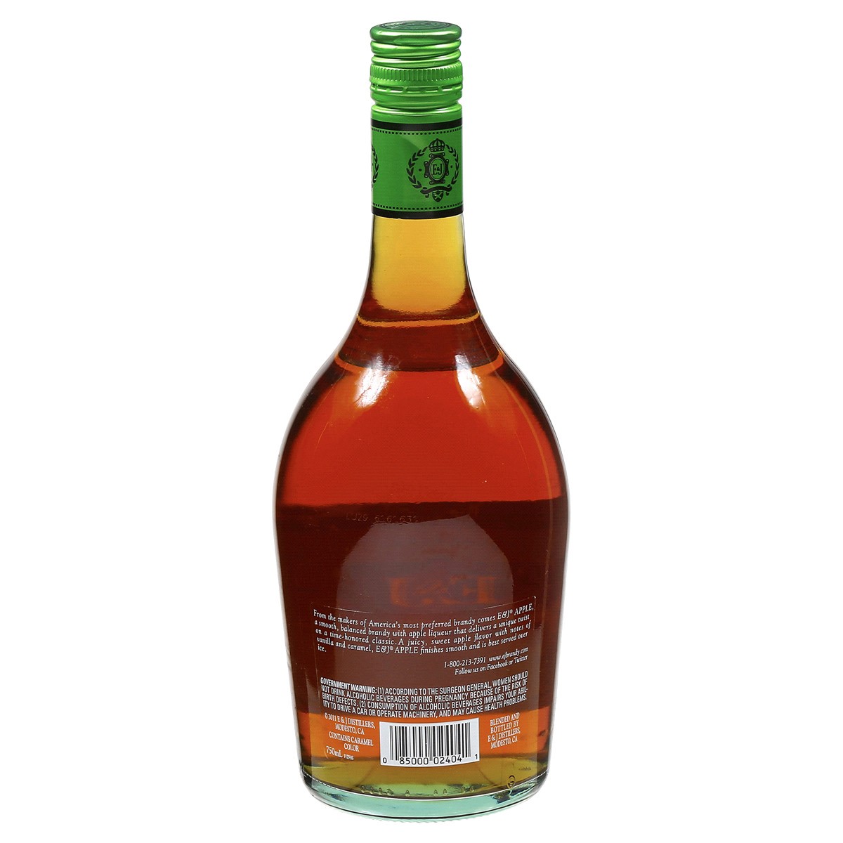 slide 2 of 2, E&J E & J Apple Flavored Brandy 750ml, 750 ml