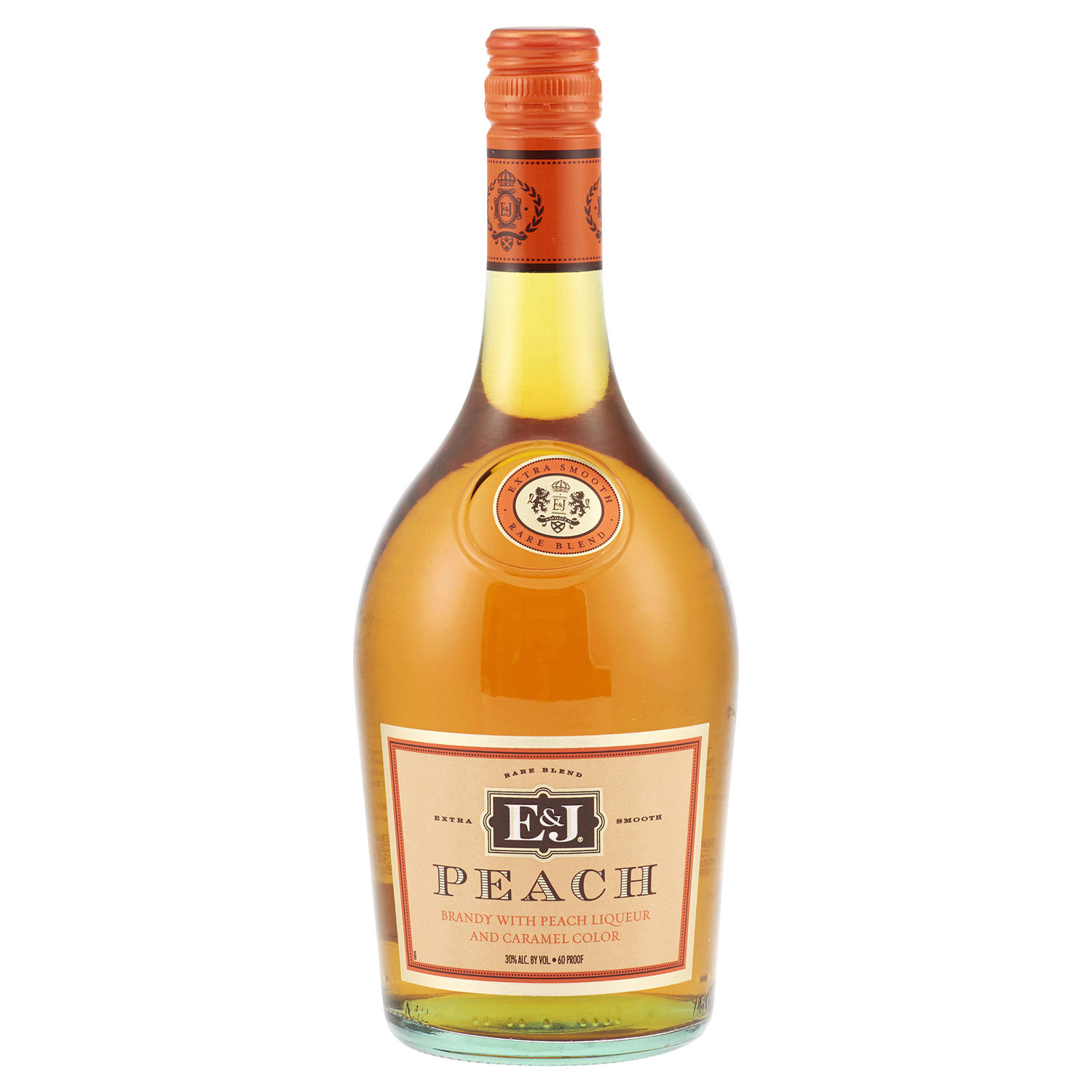 slide 1 of 2, E&J E & J Peach Flavored Brandy 750ml, 750 ml