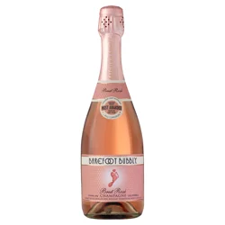 Barefoot Bubbly Brut Rosé Champagne Sparkling Wine 750ml