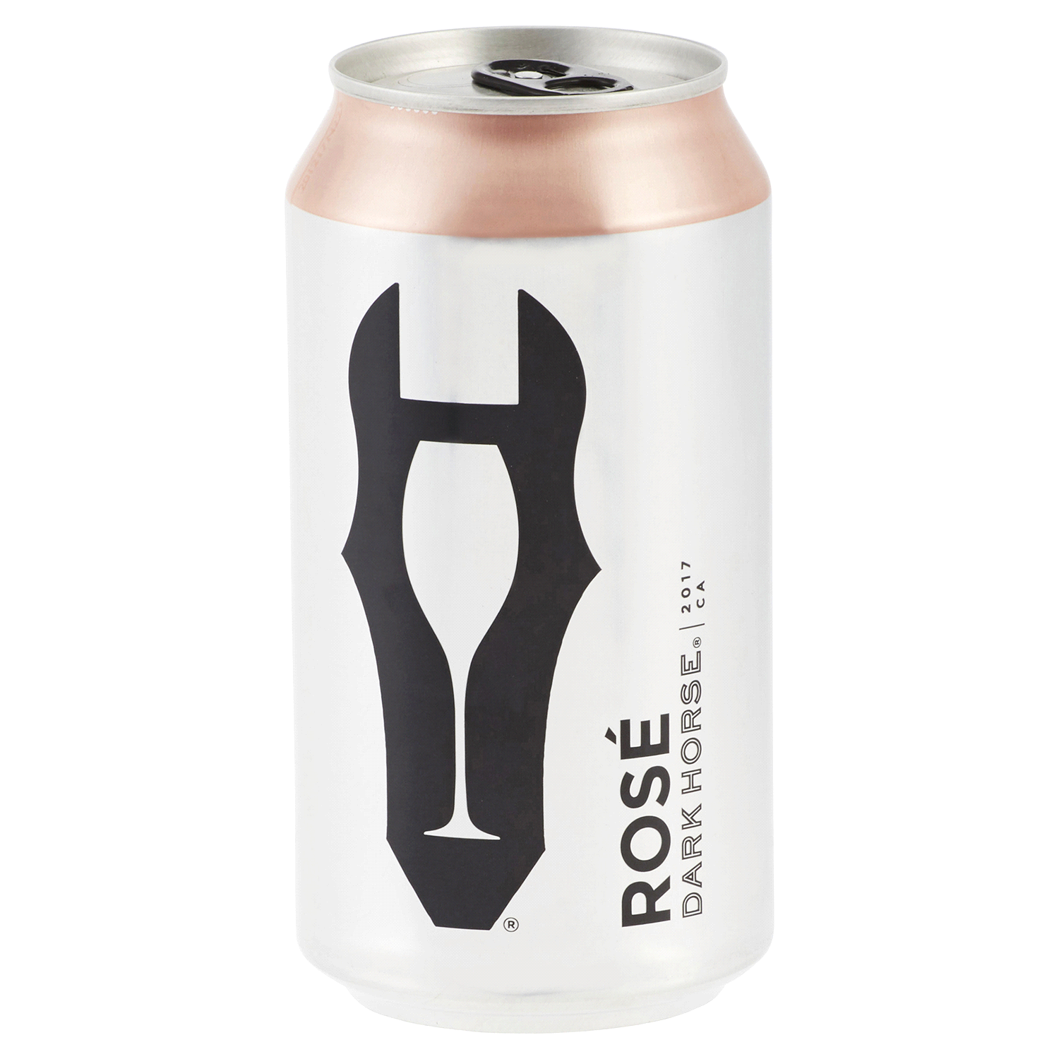 slide 1 of 2, Dark Horse Rosé Wine 375ml Can, 375 ml