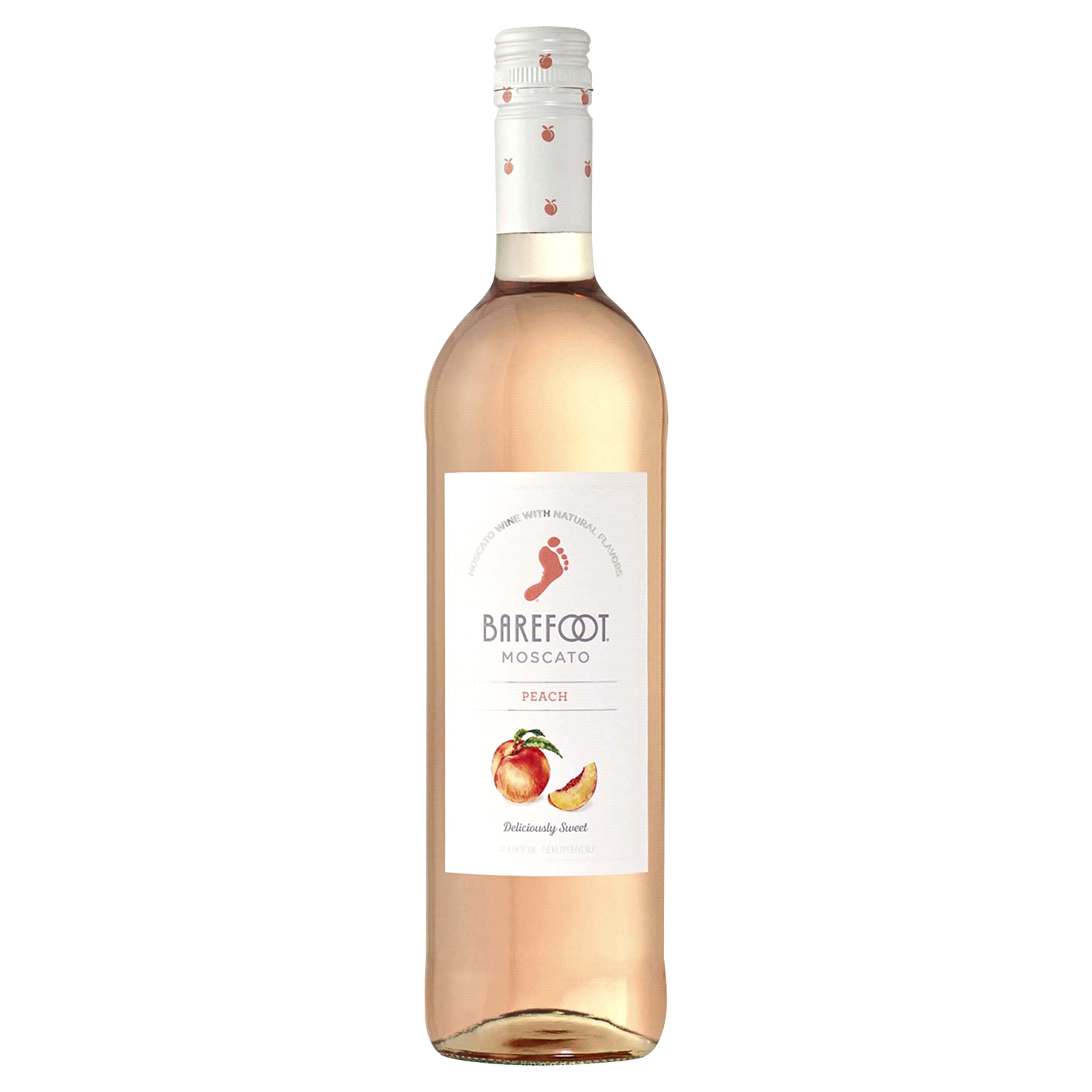 slide 1 of 2, Barefoot Fruitscato Peach Sweet Wine 750ml, 750 ml