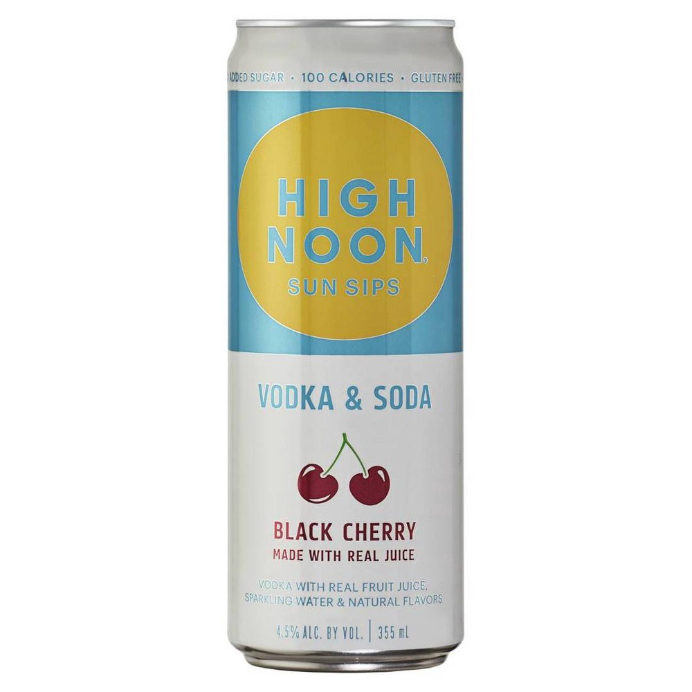 slide 5 of 6, High Noon Vodka Hard Seltzer Variety Pack 12 Cans, 12 ct; 12 oz