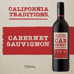 California Traditions Cabernet Sauvignon Red Wine 750ml
