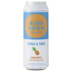 High Noon Pineapple Vodka Hard Seltzer 700ml Can