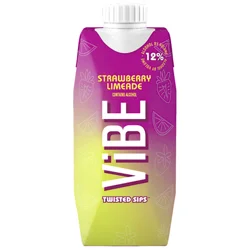 ViBE Twisted Sips Strawberry Limeade Tetra