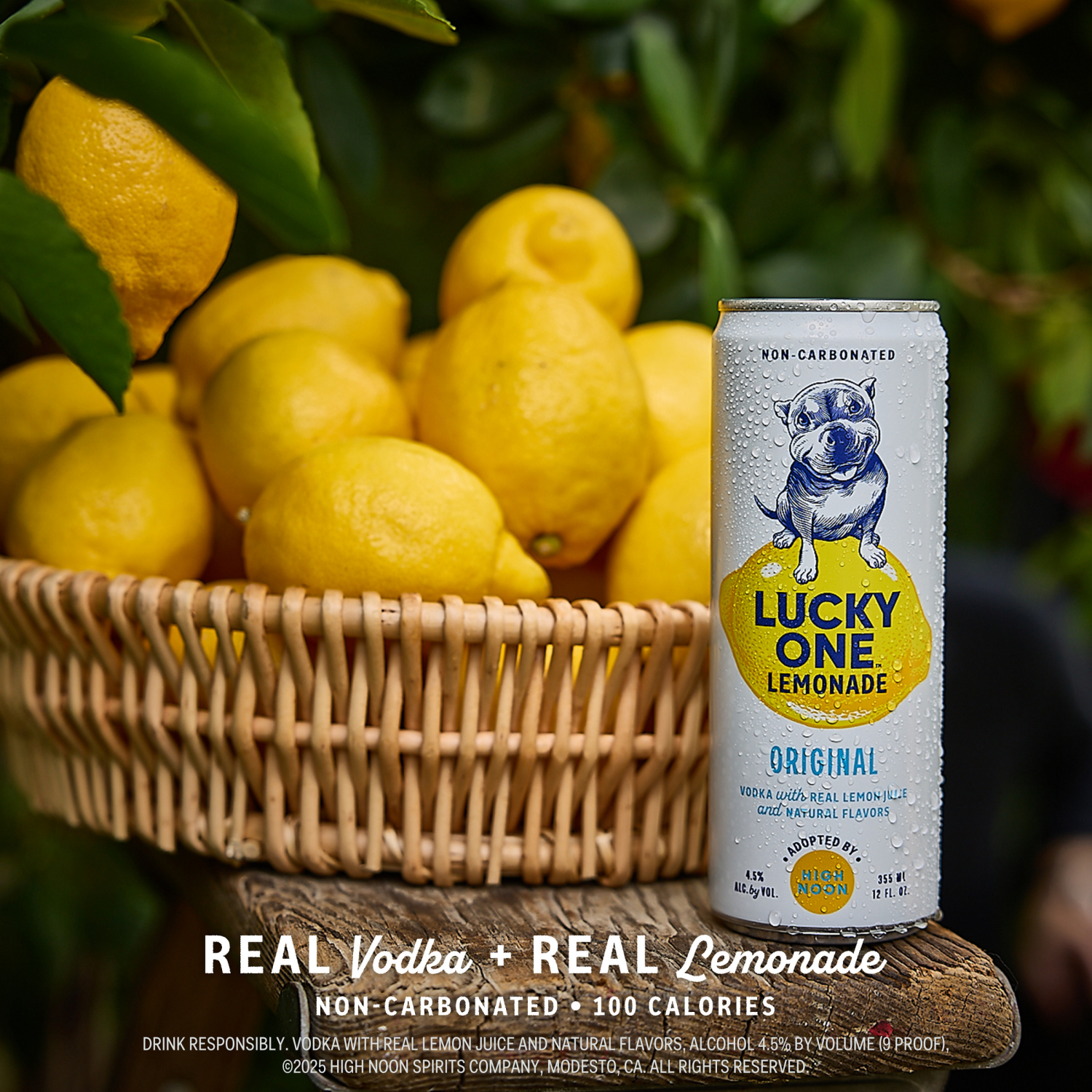 slide 2 of 3, Lucky One Vodka Lemonade, 4 ct; 355 ml