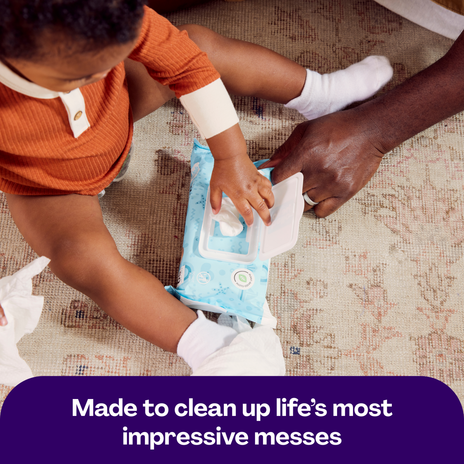 slide 6 of 6, Hello Bello Premium Wipes 60 Each, 60 ct