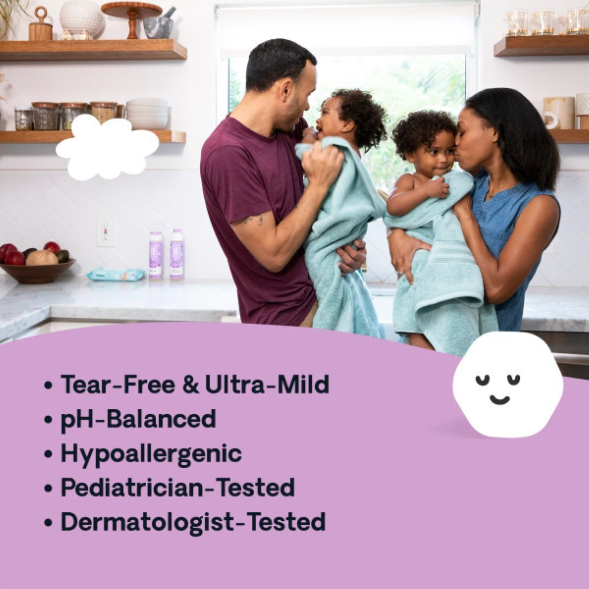 slide 5 of 21, Hello Bello Soft Lavender Baby Bubble Bath 10.0 fl oz, 10 fl oz