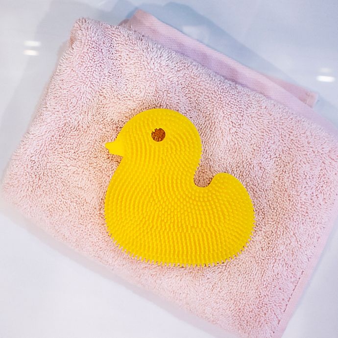 slide 4 of 8, Innobaby Duck Bath Scrub - Yellow, 1 ct