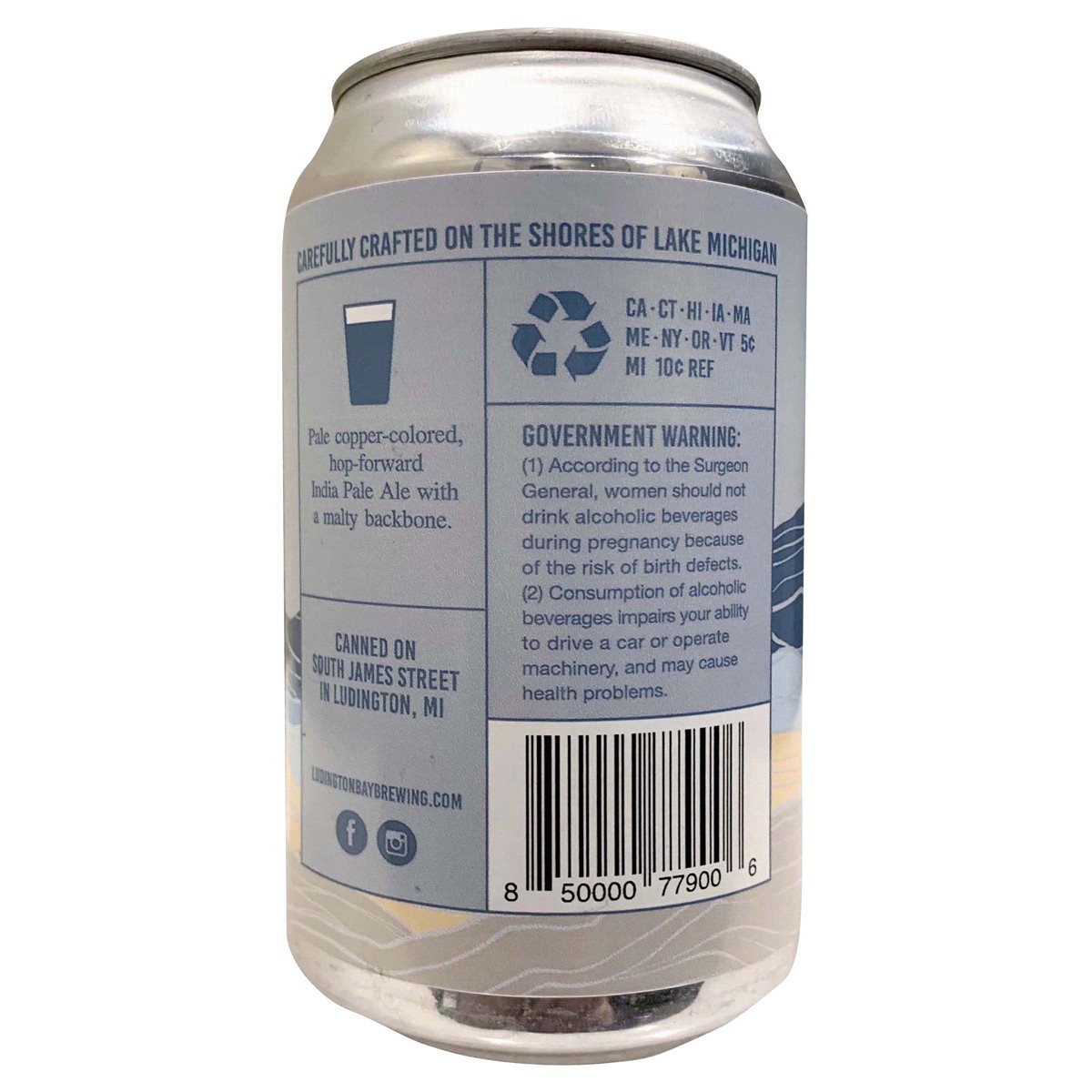 slide 2 of 2, Ludington Bay First Curve Ipa, 6 ct; 12 oz