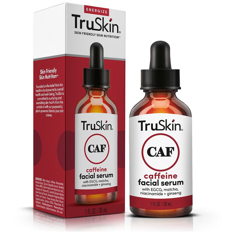 slide 4 of 5, TruSkin Caffeine Facial Serum, 1 fl oz, 1 fl oz