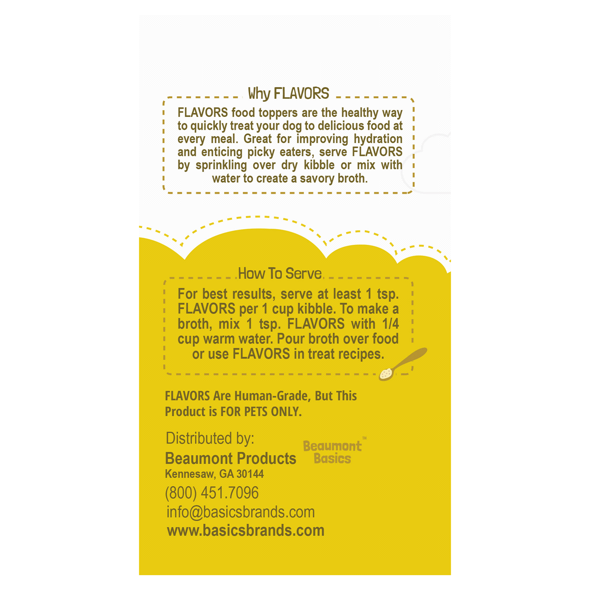 slide 2 of 2, FLAVORS Food Topper - Chicken Recipe, 3.1 oz