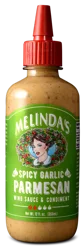 Melinda's Spicy Garlic Parmesan Wing Sauce & Condiment 12 oz