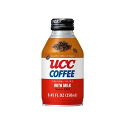 Ucc Coffee Original Blend Can, 8.45 Fl Oz